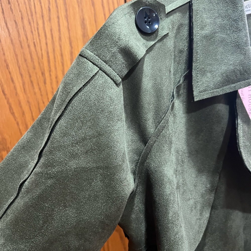 Women's Green Jacket - Picture 2 of 5
